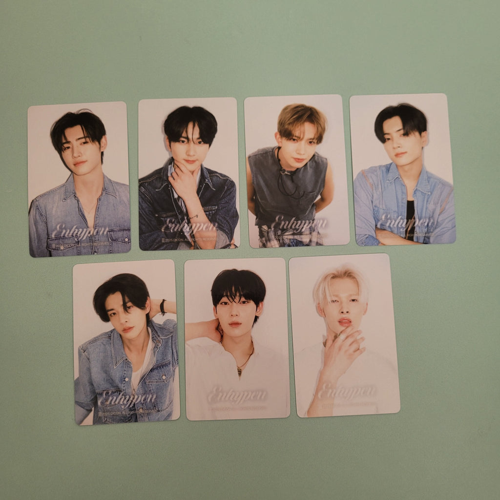 Enhypen - Dicon N30 Special Edition - Golden Age Holo Photocard - KPop Idol