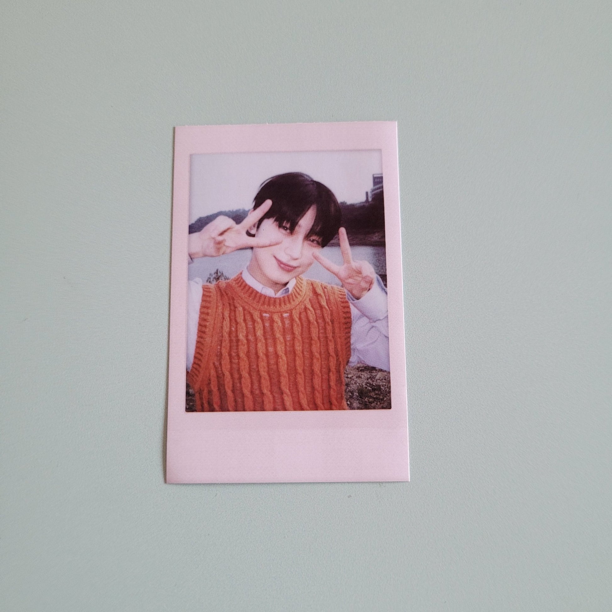 Enhypen - Orange Blood Album PC: Engene Version Polaroid - Sunoo - KPop Idol