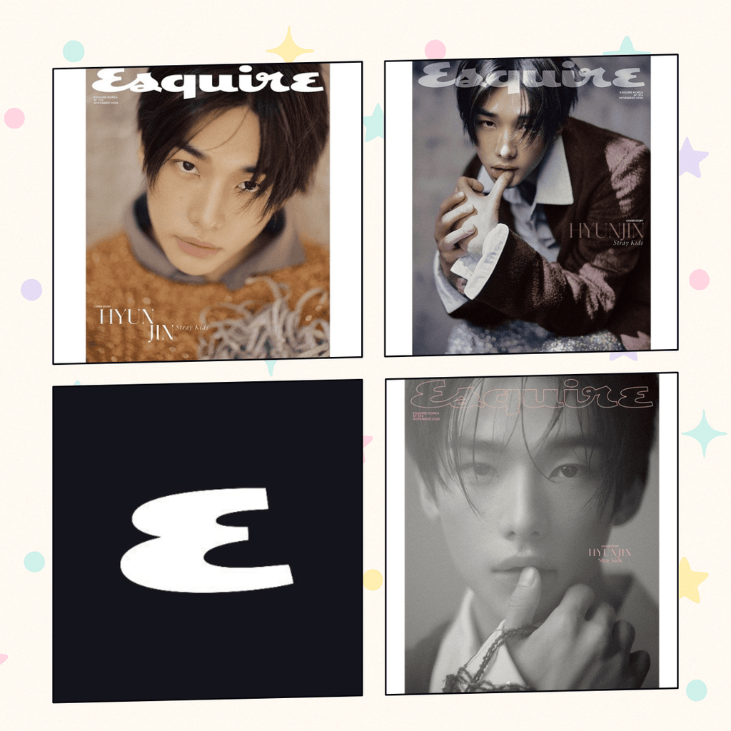⏳ Esquire Wellness Korea Magazine: NOV26. Cover: Hyunjin - KPop Idol