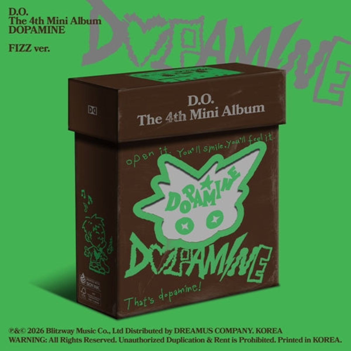 (Pre Order) EXO D.O - Dopamine: Fizz Ver.