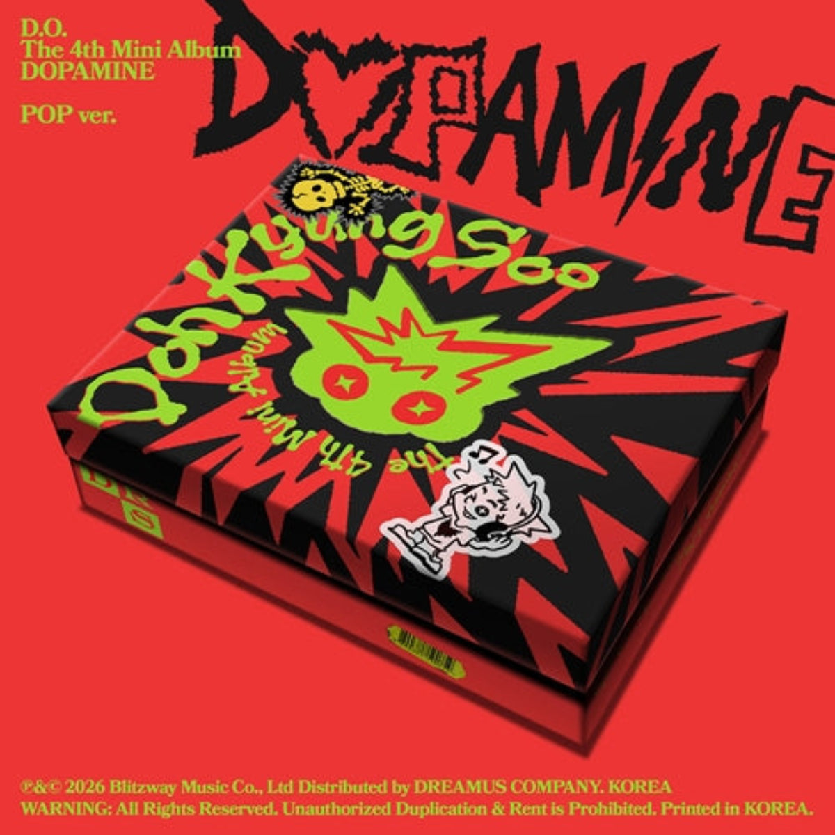 (Pre Order) EXO D.O - Dopamine: POP Ver.
