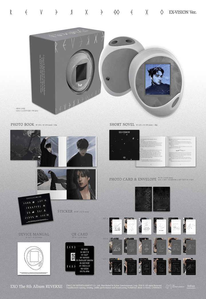 EXO - Reverxe Ex - Vision Version - KPop Idol