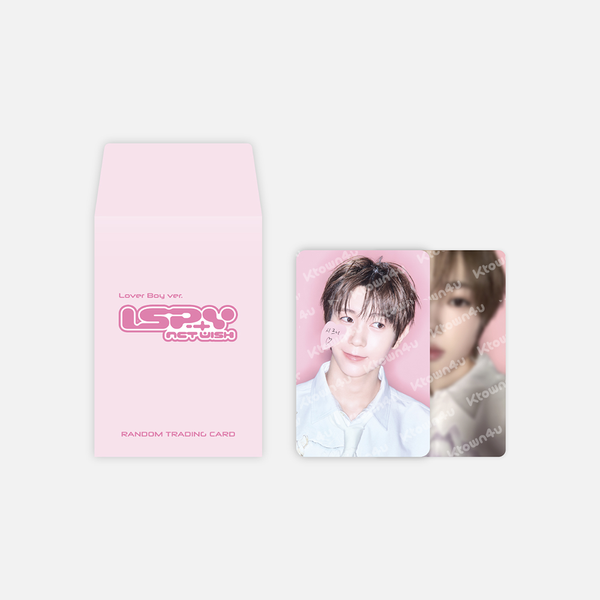 ⏳ NCT Wish - I Spy Pop Up Wish Land Official MD: RANDOM TRADING CARD (Lover Boy Ver.)