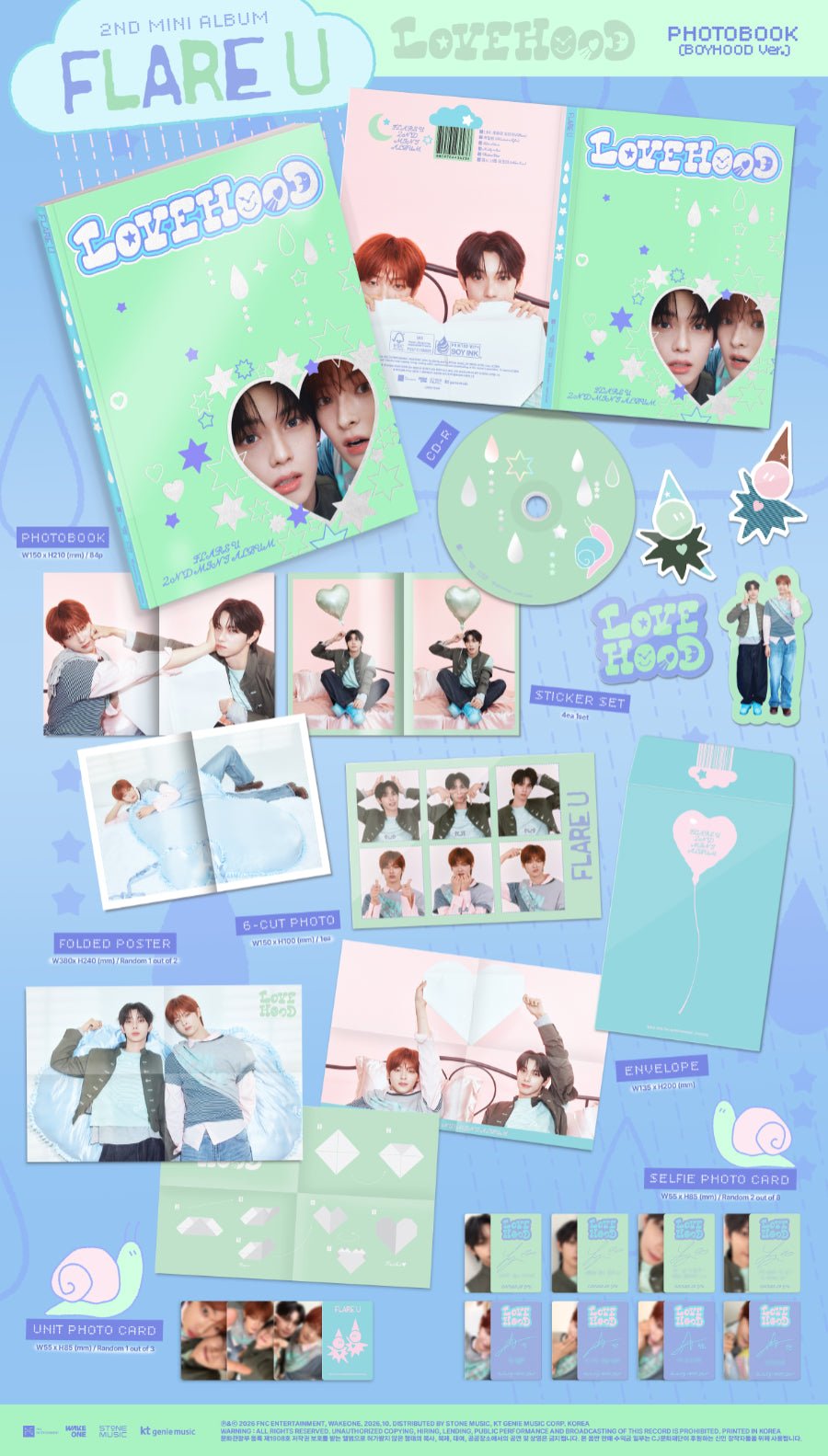 ⏳ Flare U - Lovehood: Standard Ver. - KPop Idol