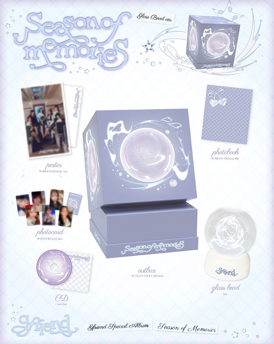 Gfriend - Season of Memories: Glass Bead Ver. - KPop Idol