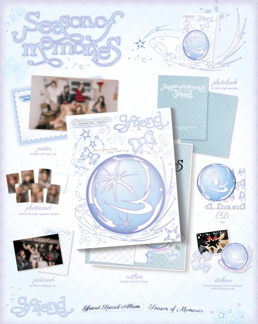 Gfriend - Season of Memories: Special Album - KPop Idol