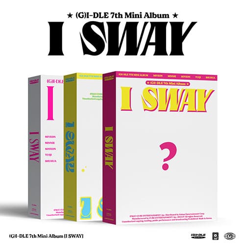 (Pre Order) (G)I-dle I Sway Standard Album (Version Choice) with apple music POB