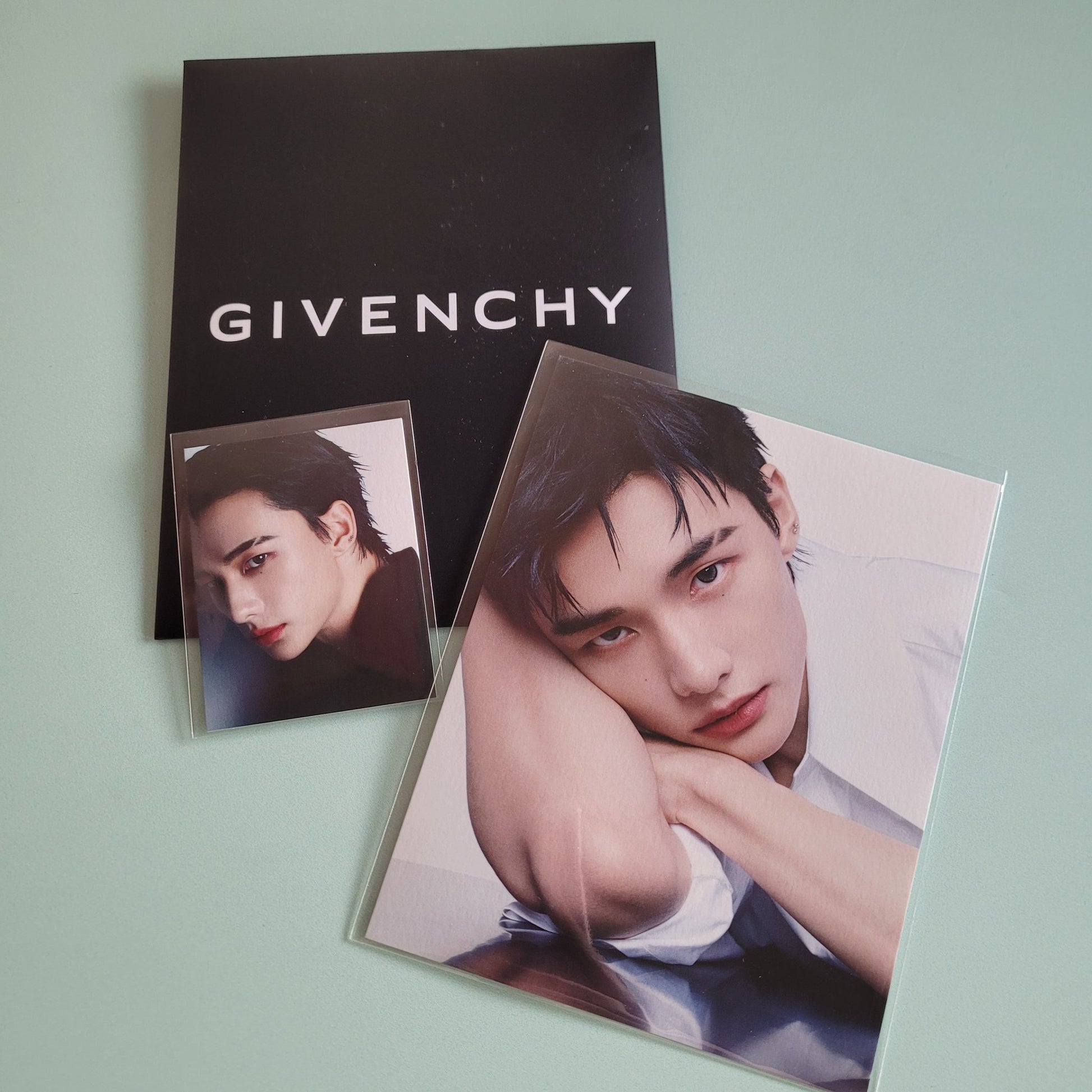 Givenchy x Hyunjin Postcard and Mini Card Set - KPop Idol