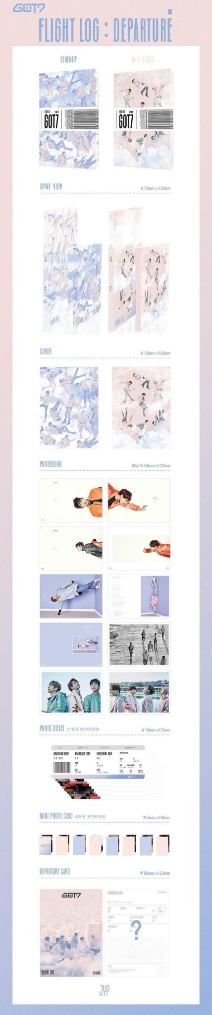 GOT7 - Flight Log: Departure (version choice) - KPop Idol