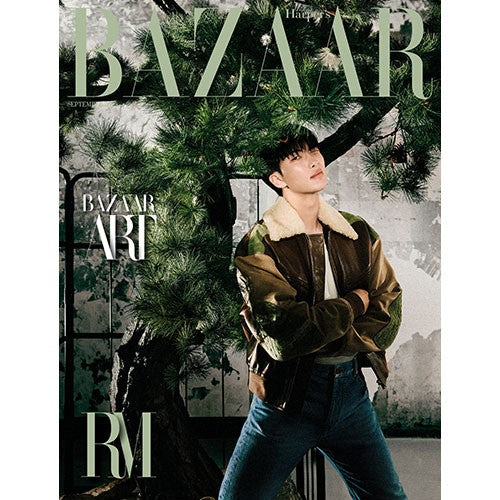 Harper Bazaar Magazine - Sep25. Cover: BTS RM (version choice)