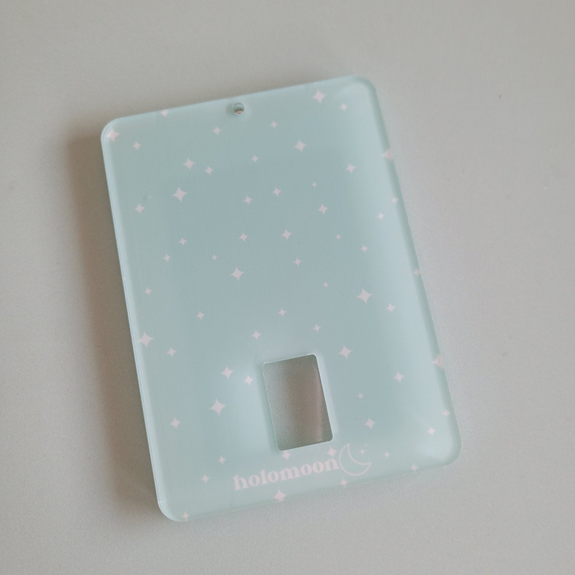 Holo Moon: Green Celestial Photocard Holder - KPop Idol