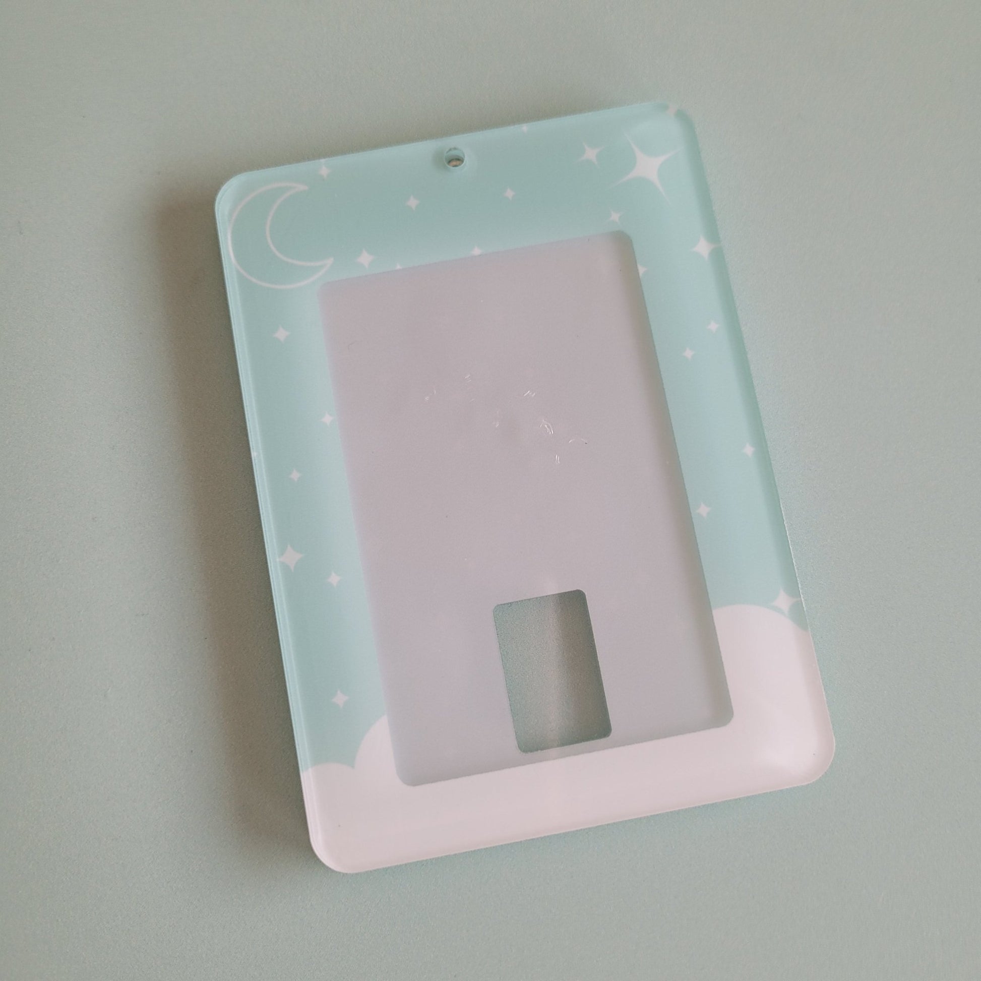 Holo Moon: Green Celestial Photocard Holder - KPop Idol