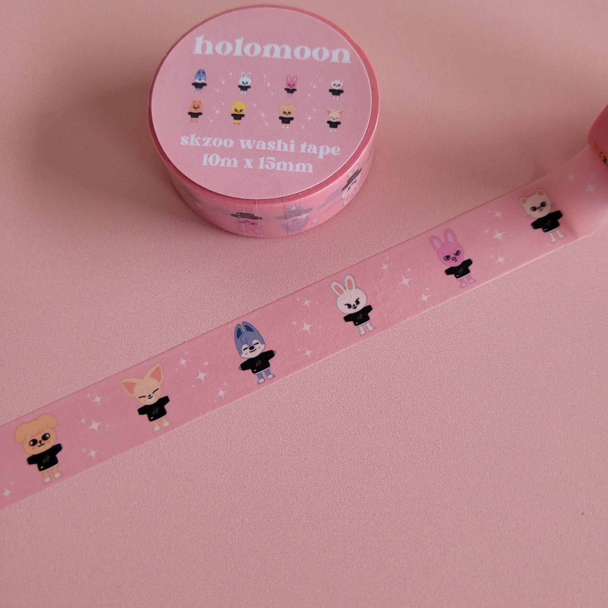 Holo Moon: Sparkle Washi Tape - SKZOO - KPop Idol