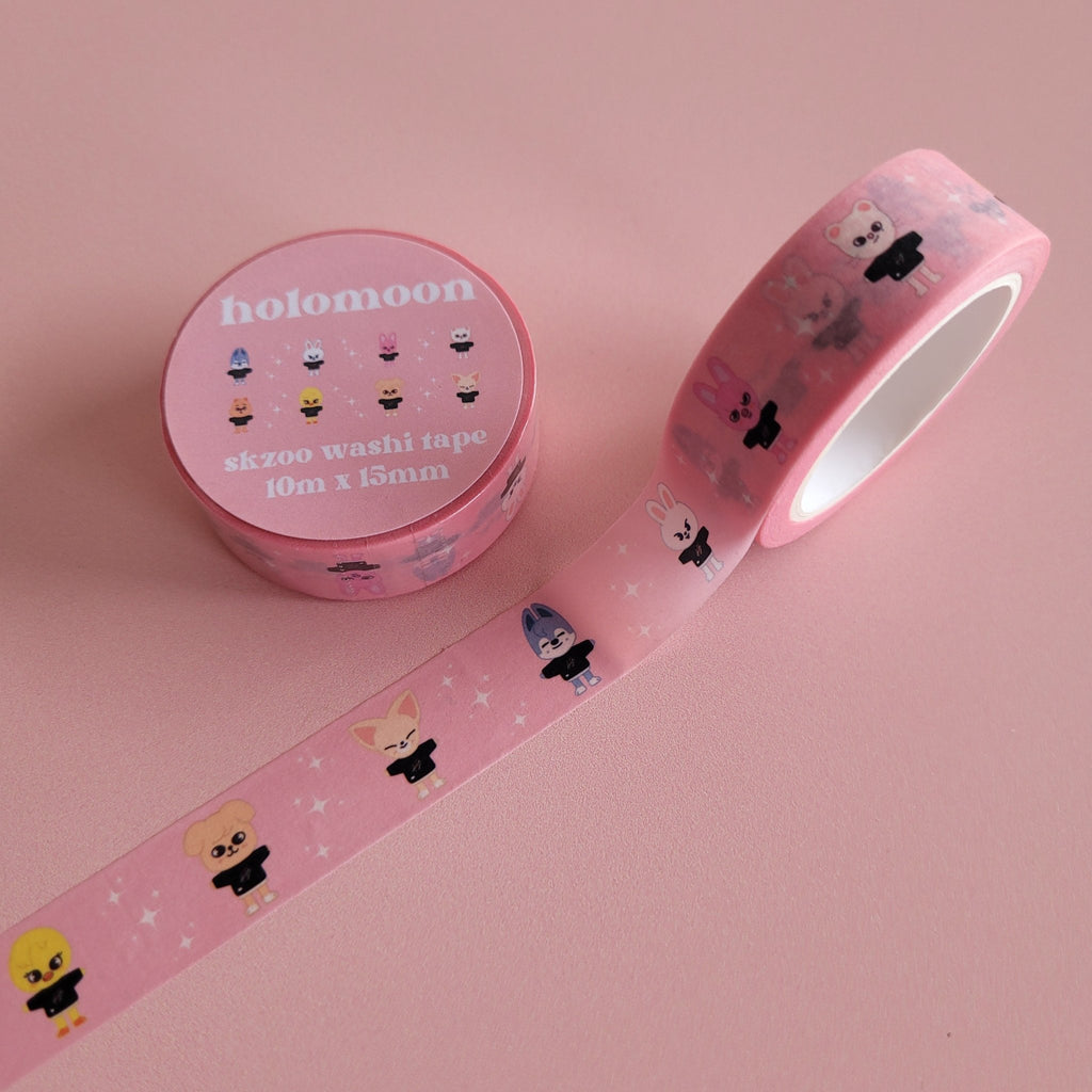 Holo Moon: Sparkle Washi Tape - SKZOO - KPop Idol