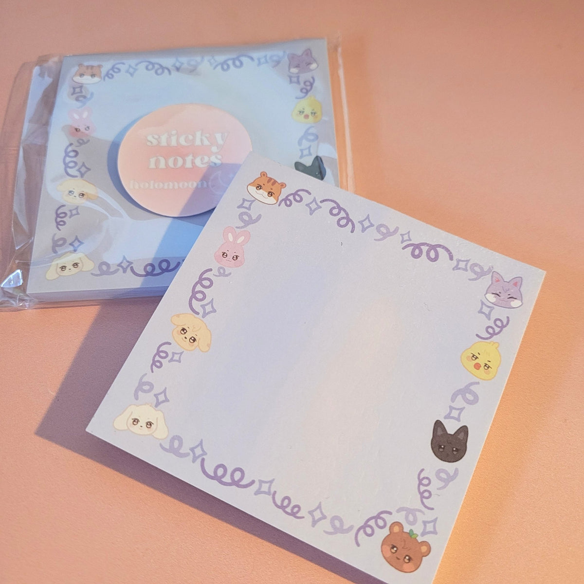 Holo Moon Stationery ✨Sticky Notes - ANITEEZ - KPop Idol