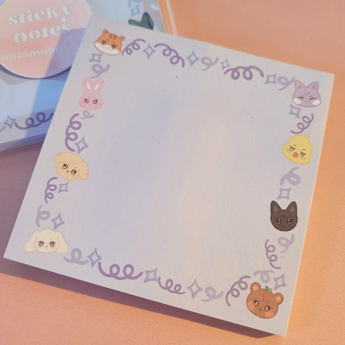 Holo Moon Stationery ✨Sticky Notes - ANITEEZ - KPop Idol