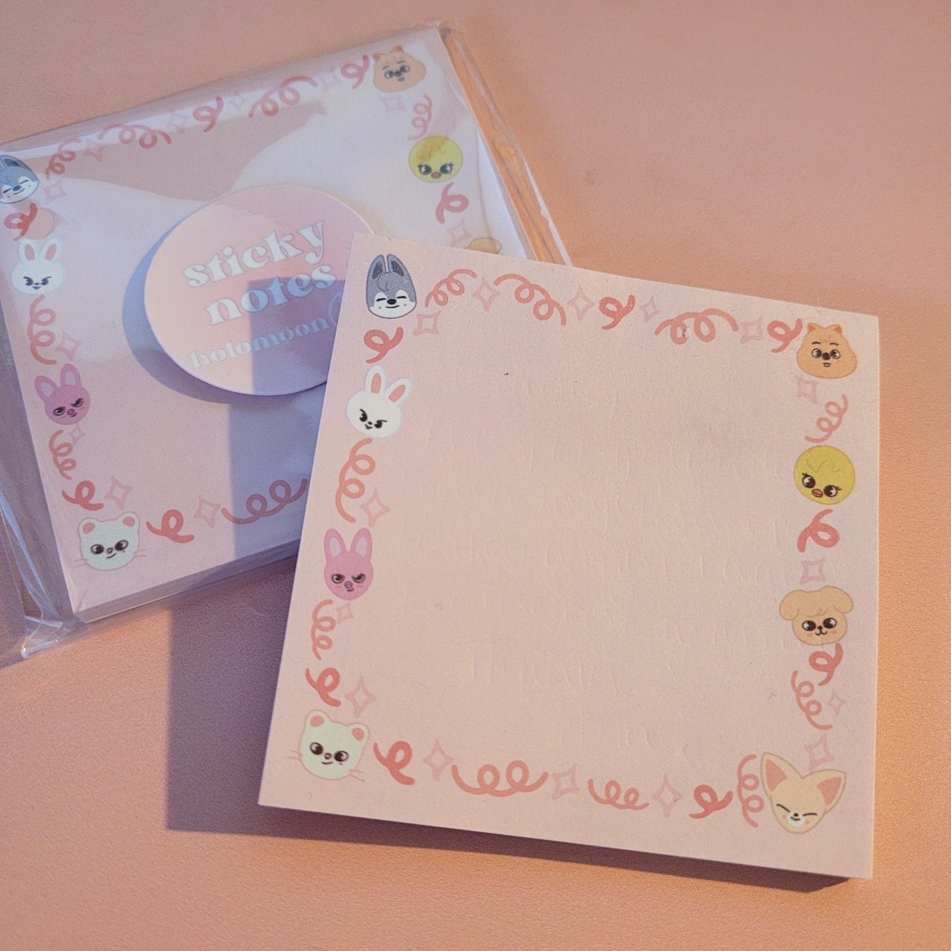 Holo Moon Stationery ✨Sticky Notes - SKZOO - KPop Idol