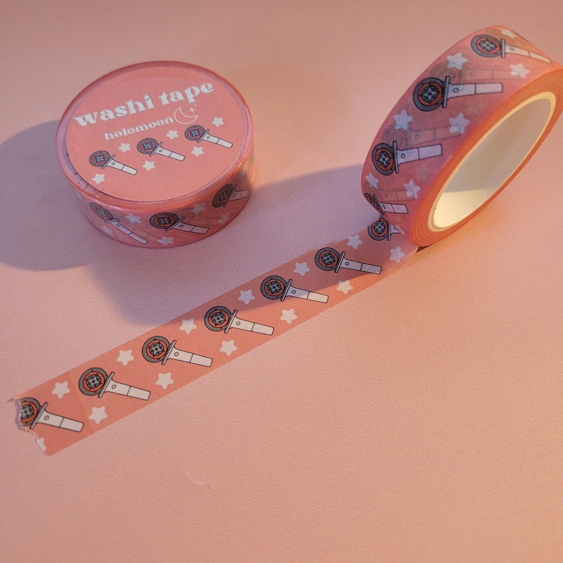 Holo Moon Stationery ✨Washi Tape - Stray Kids Lightstick - KPop Idol
