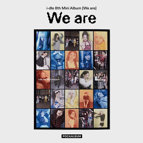 i - dle We Are Album Poca Album - KPop Idol
