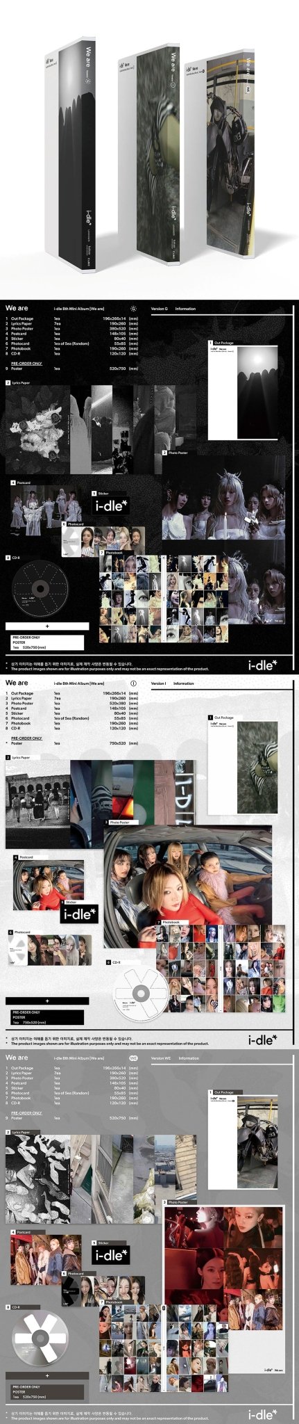 i - dle We Are Photobook Version (random cover) - KPop Idol