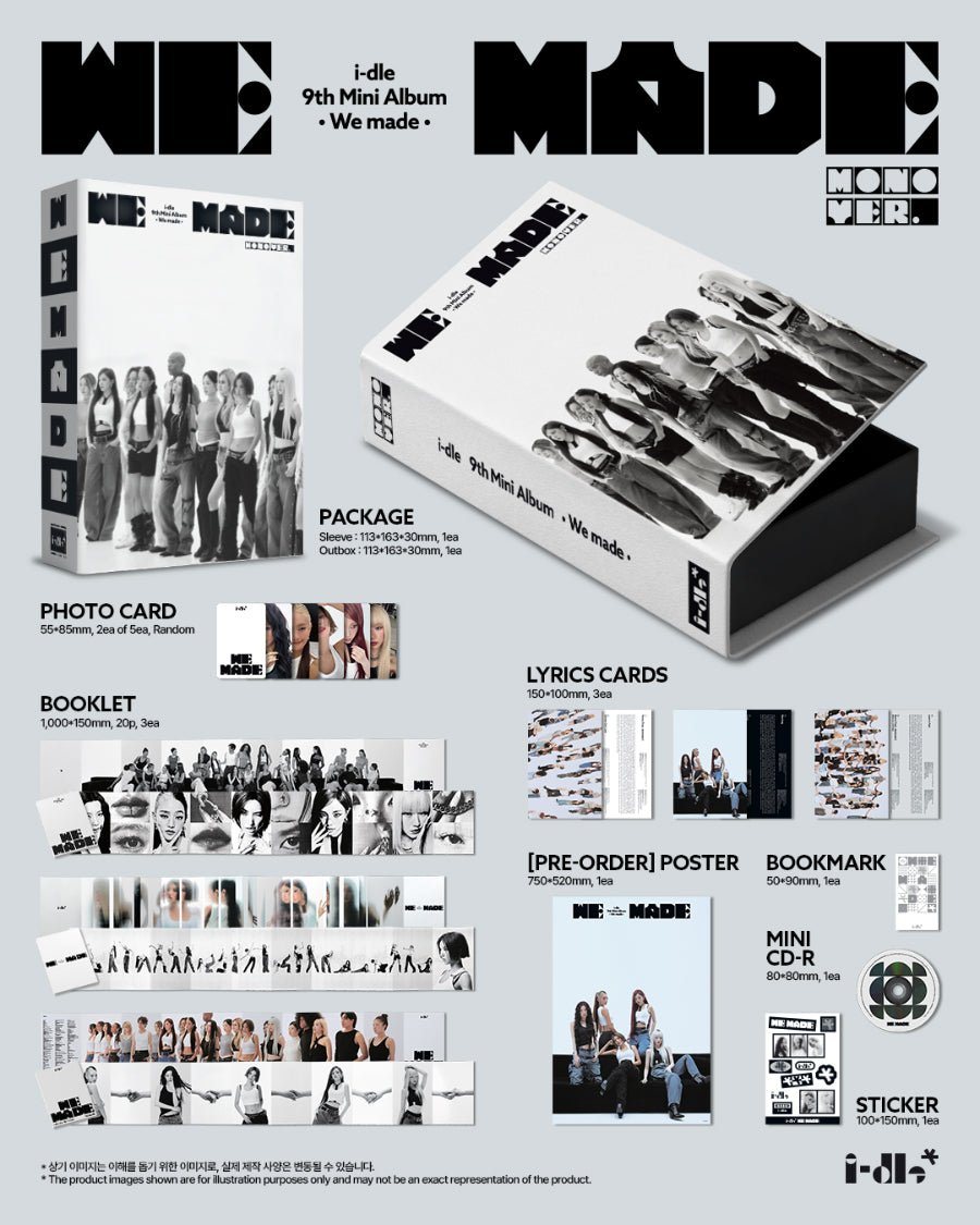 i-dle - We Made: Mono Ver. - KPop Idol
