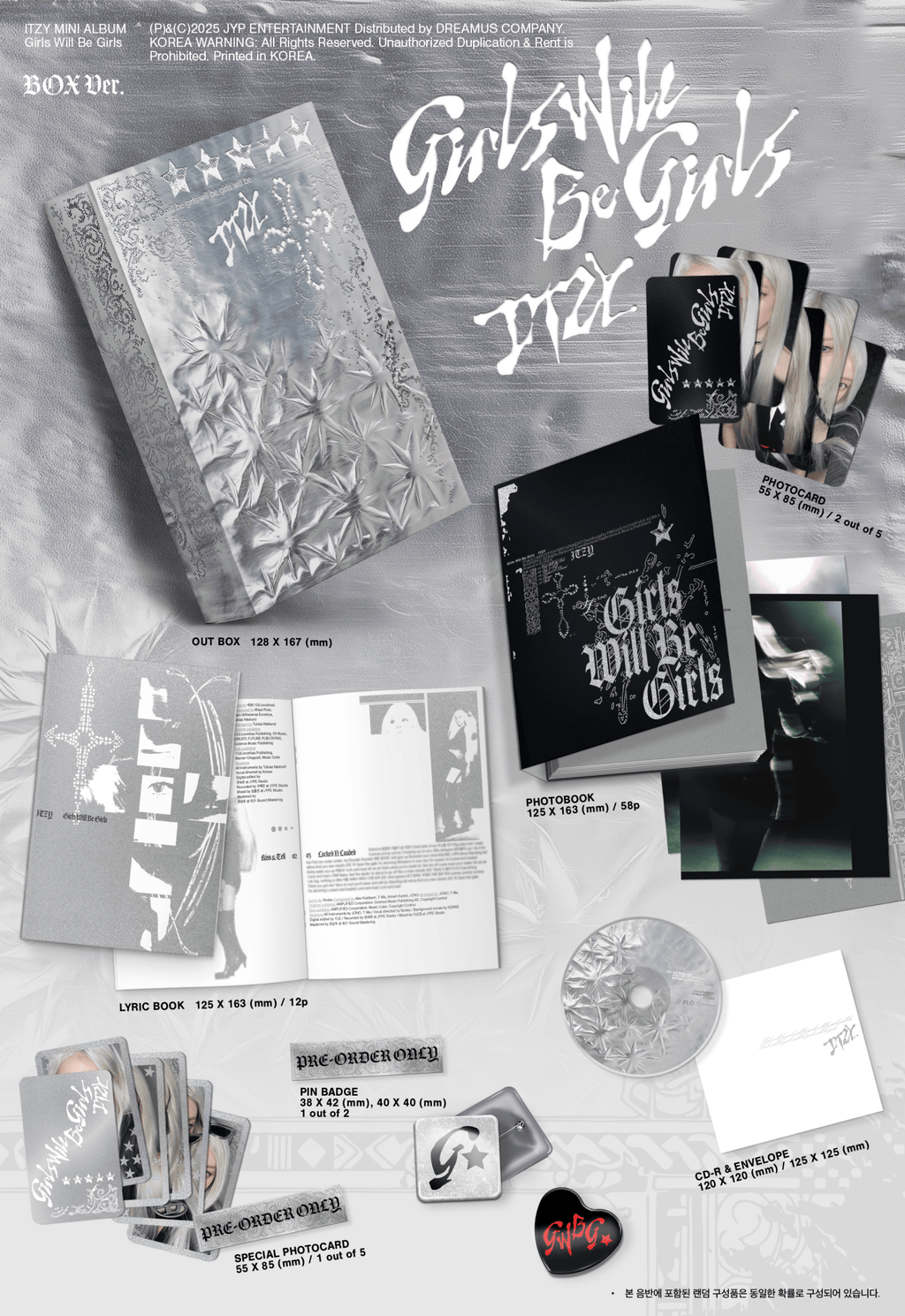 ITZY - Girls will be Girls Box Version - KPop Idol