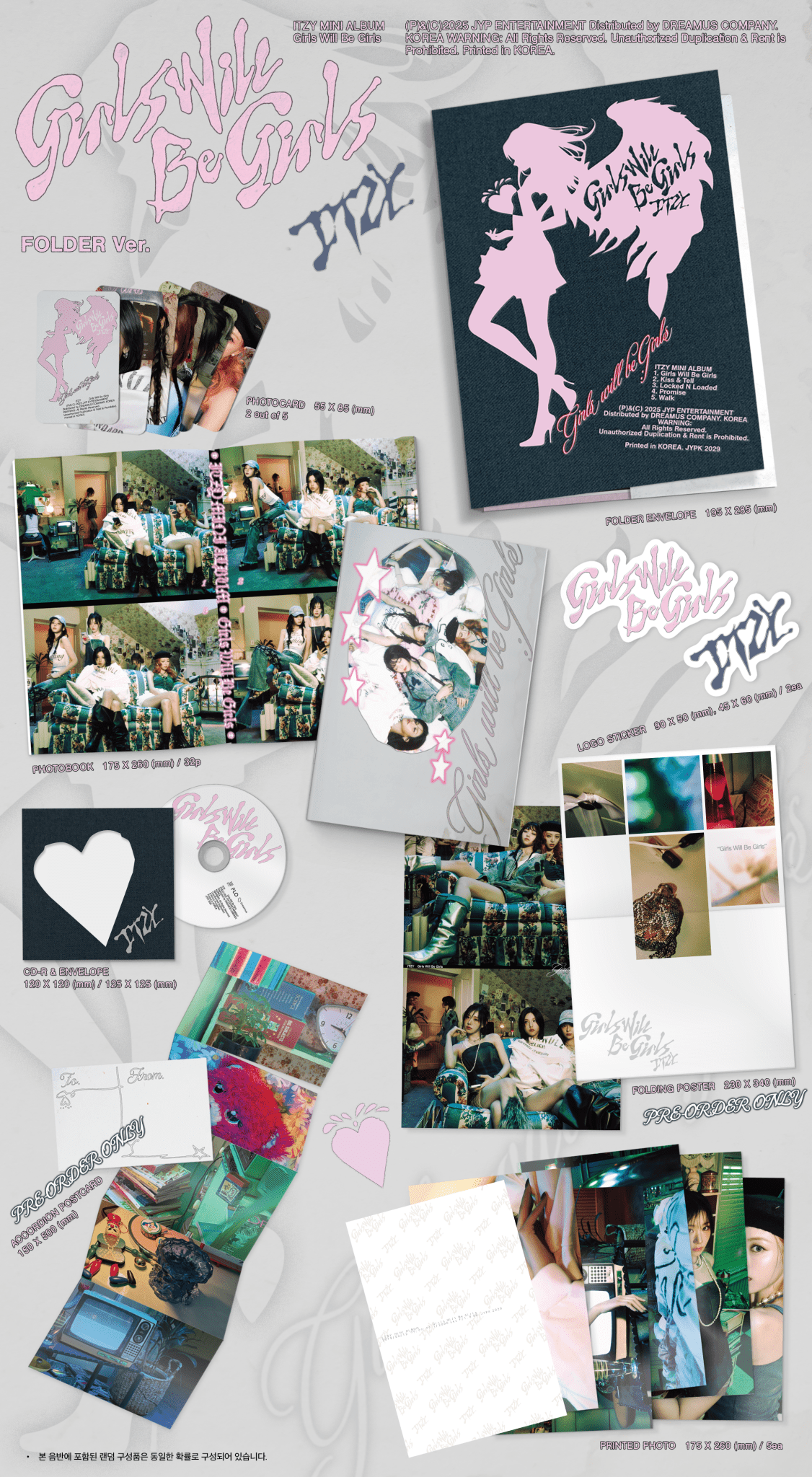 ITZY - Girls will be Girls Folder Version - KPop Idol