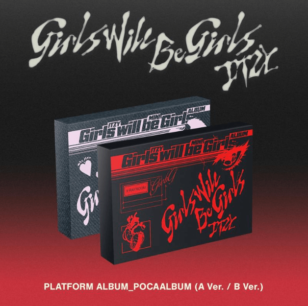 ITZY - Girls will be Girls Poca Album (version choice) - KPop Idol