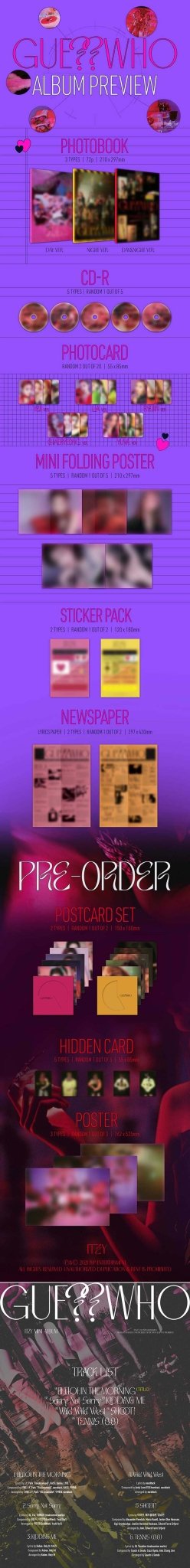 Itzy - Guess Who: Standard Ver. - KPop Idol