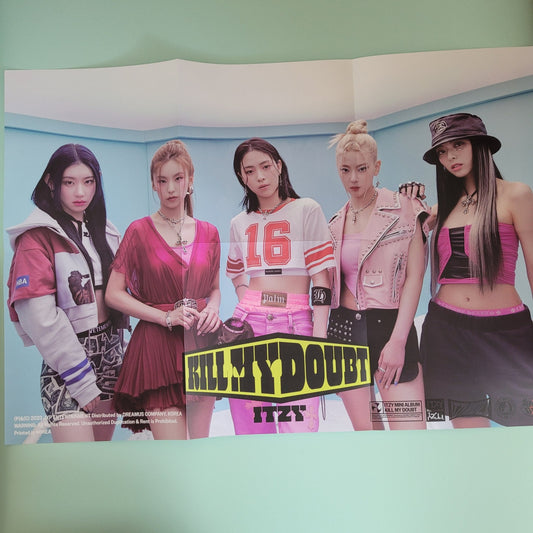 Itzy Kill My Doubt Poster - KPop Idol