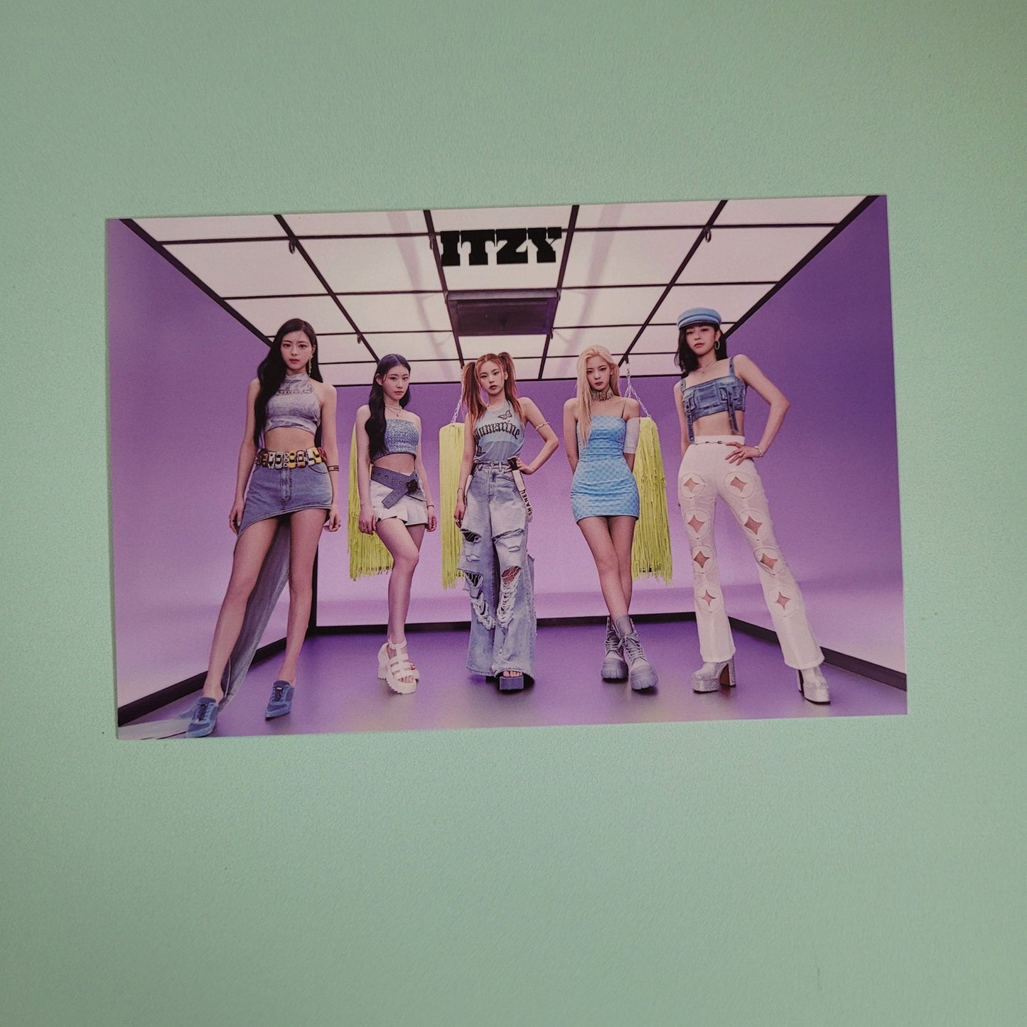 Itzy Kill My Doubt Unit Postcard - KPop Idol