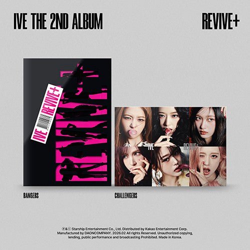 IVE - REVIVE +  Bangers ver/Challengers ver