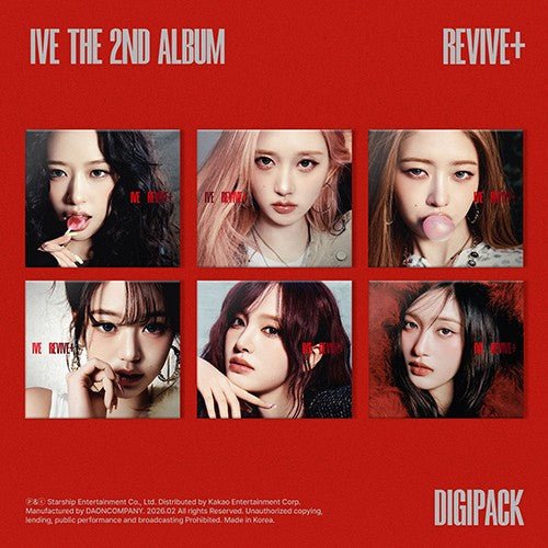 IVE - REVIVE + Digipack Version - KPop Idol