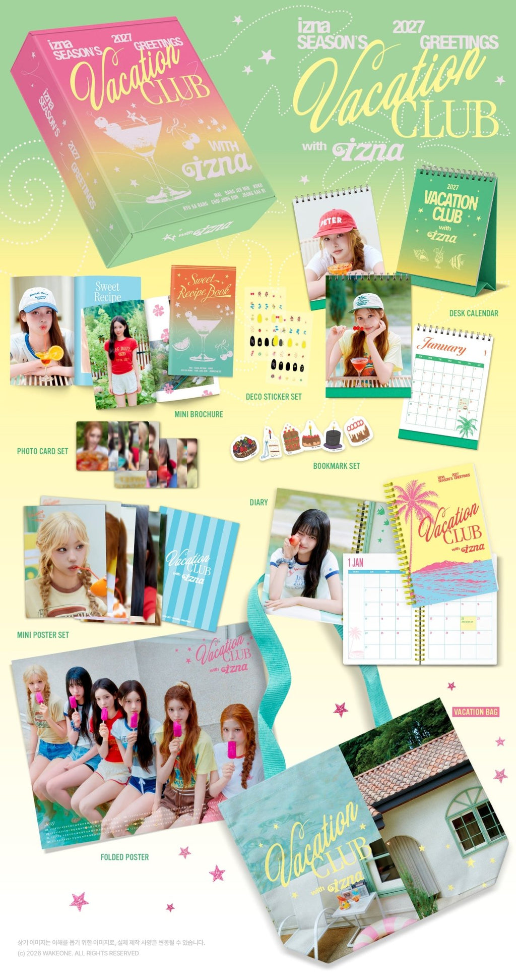 ⏳izna - Season's Greetings 2027: Vacation Club with izna - KPop Idol