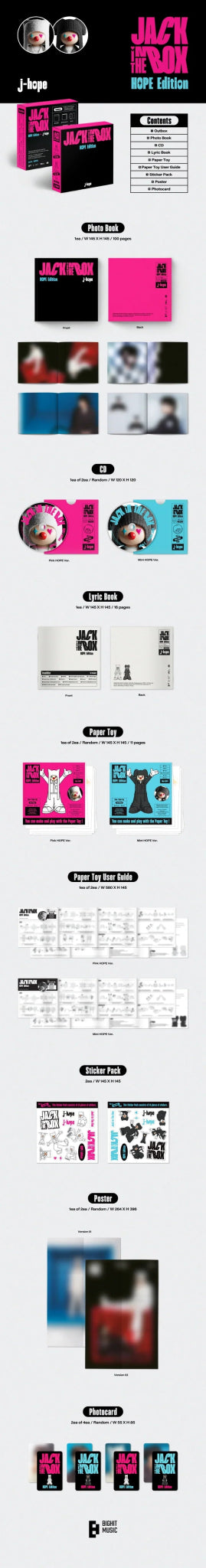 j - hope (BTS) Jack In The Box - Hope Edition - KPop Idol