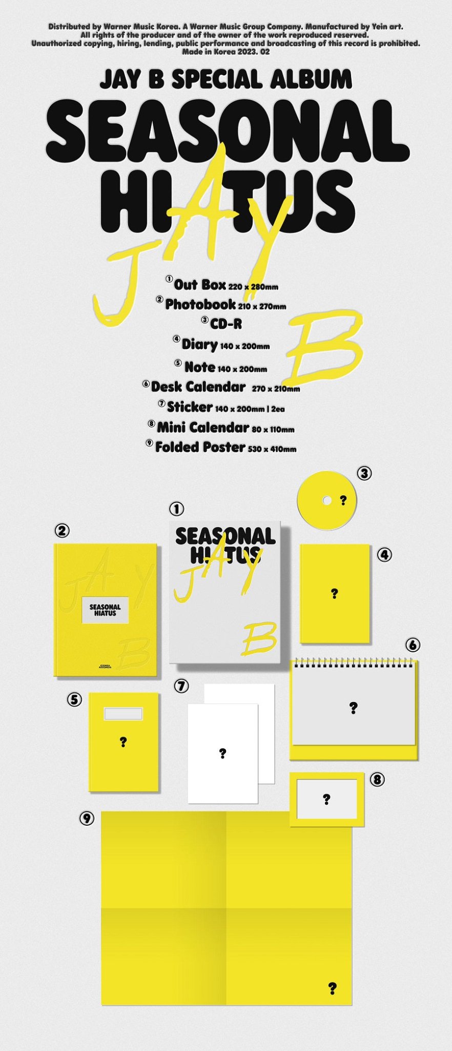 JayB - Special Album: Seasonal Hiatus - KPop Idol