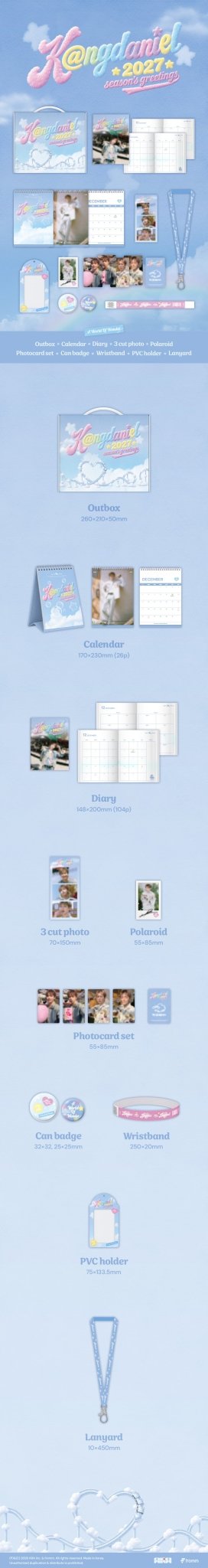 ⏳Kang Daniel - Season's Greetings 2027: K@ngdaniel - KPop Idol