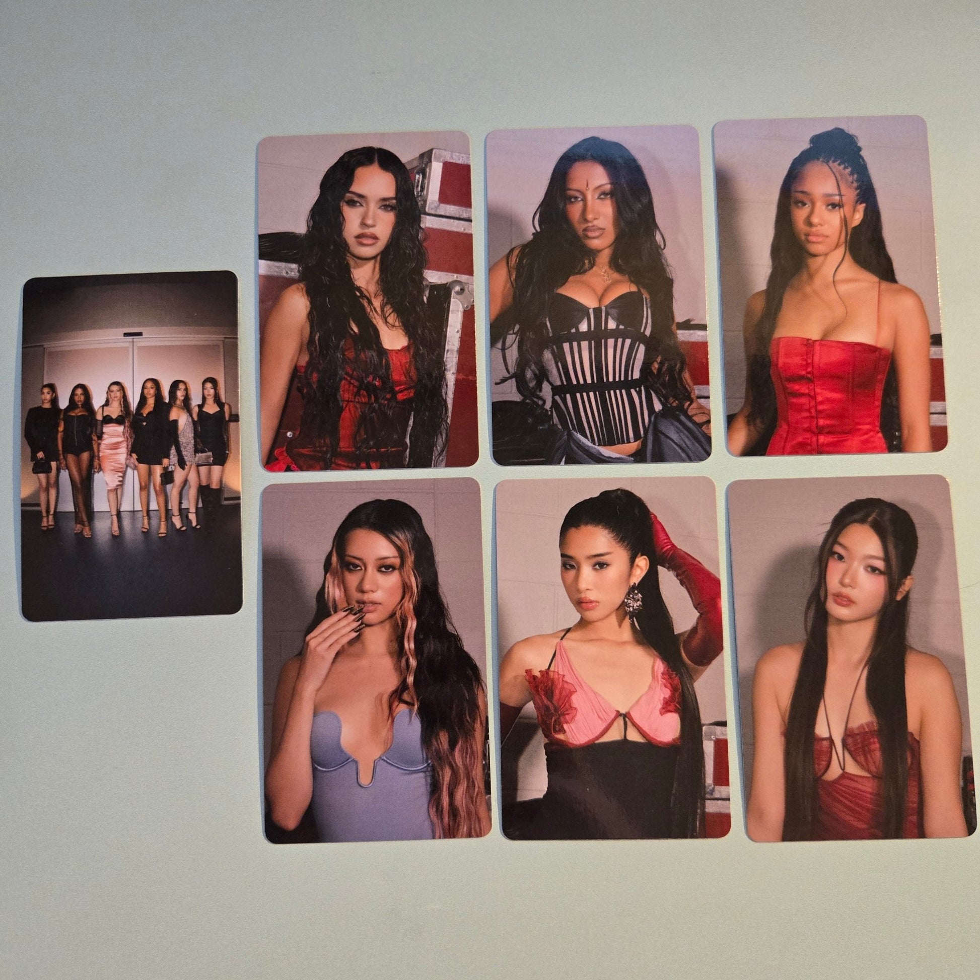 Katseye - Beautiful Chaos Tour 2025 Random Trading Card - Set A - KPop Idol