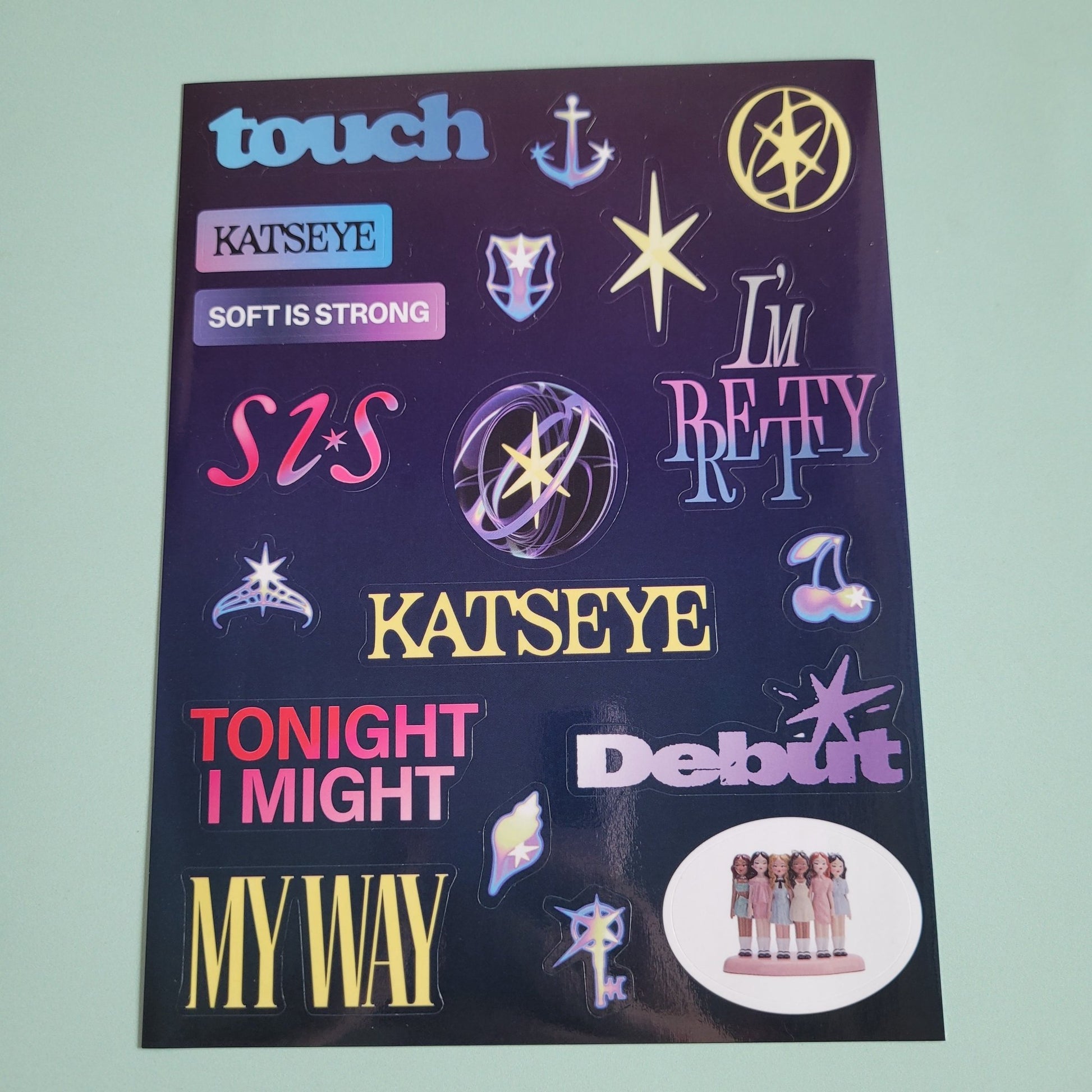 Katseye - SIS Soft is Strong Stickers - KPop Idol