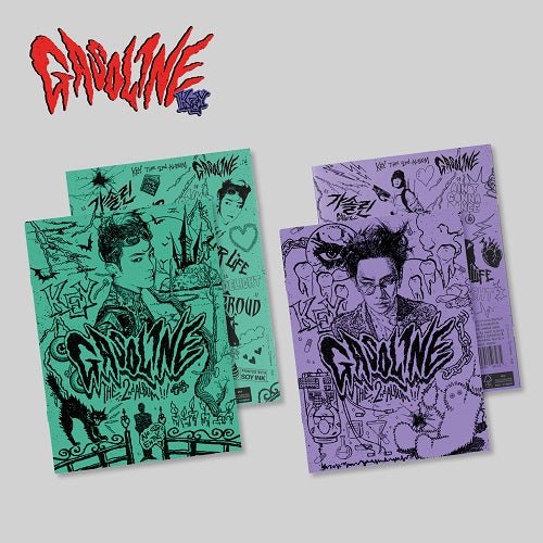 Key - Gasoline: Booklet Ver. - KPop Idol