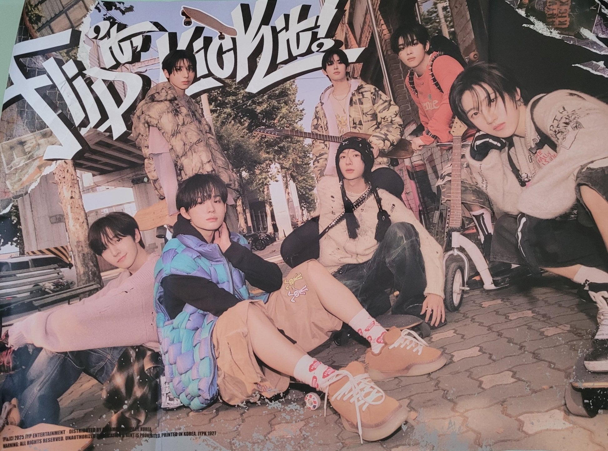 KickFlip - Flip It, Kick It Large Poster Style A - KPop Idol