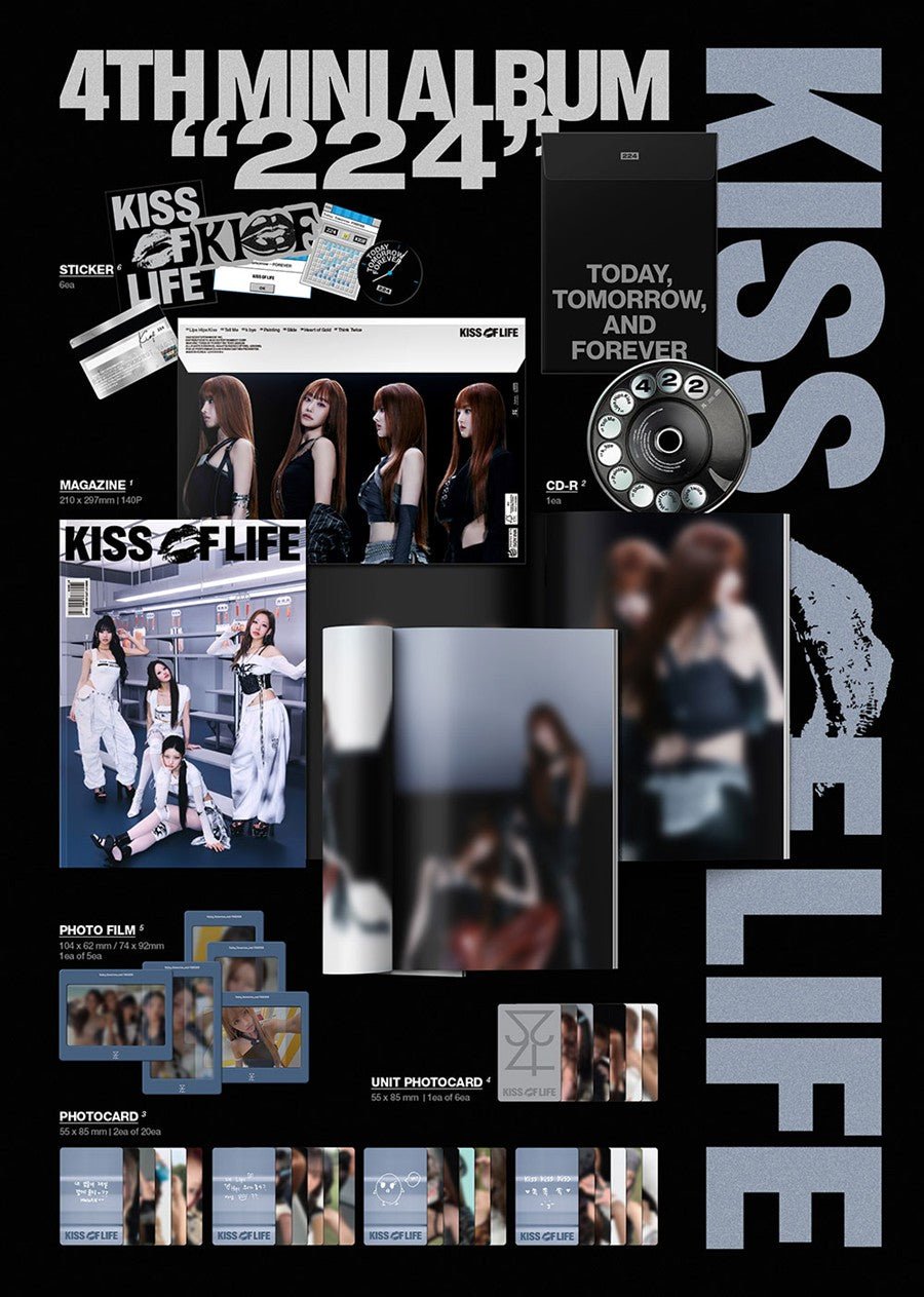 Kiss of Life - 224 Magazine version - KPop Idol