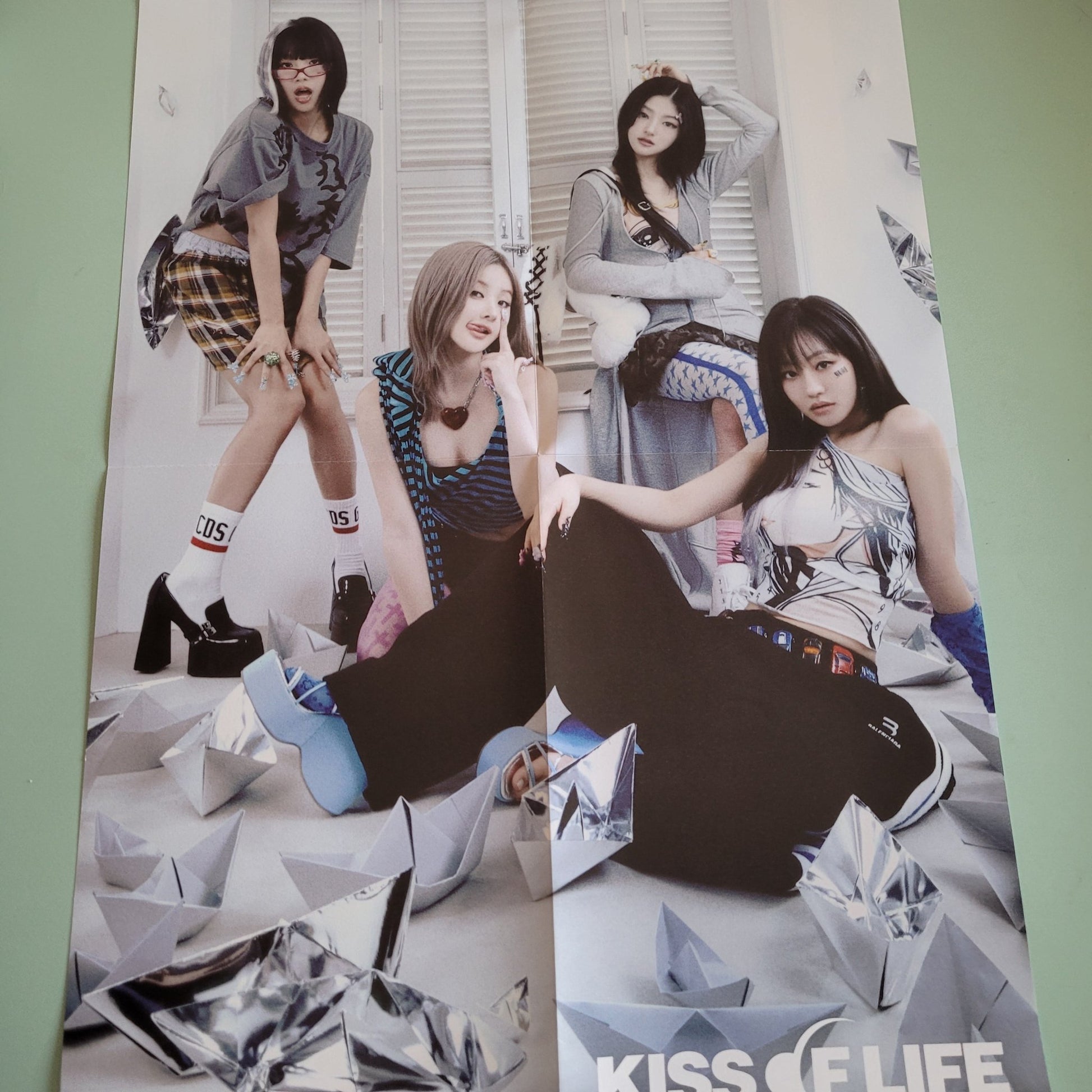 Kiss of Life - Lose Yourself Large Poster - KPop Idol