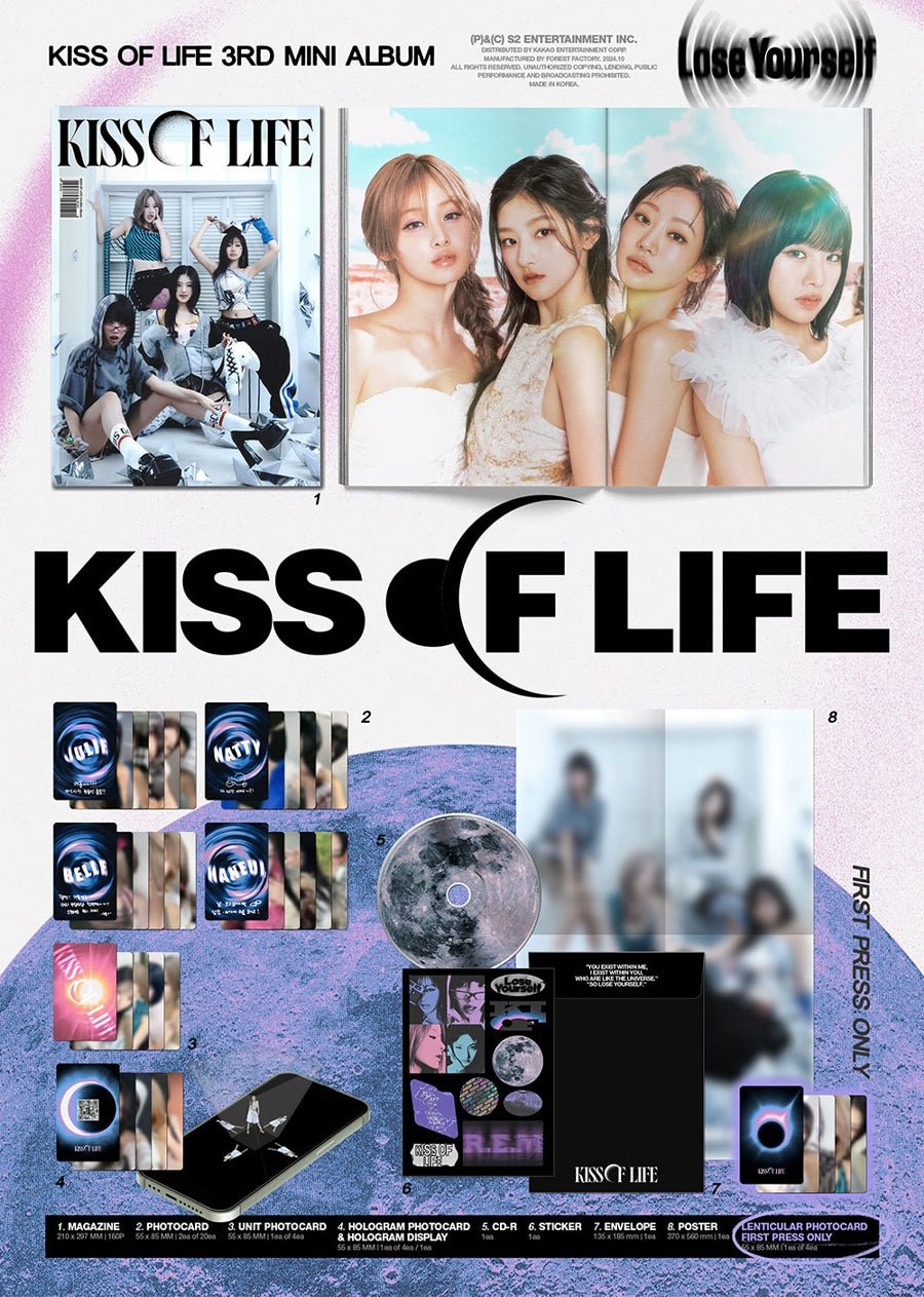 Kiss of Life - Lose Yourself (magazine version) - KPop Idol