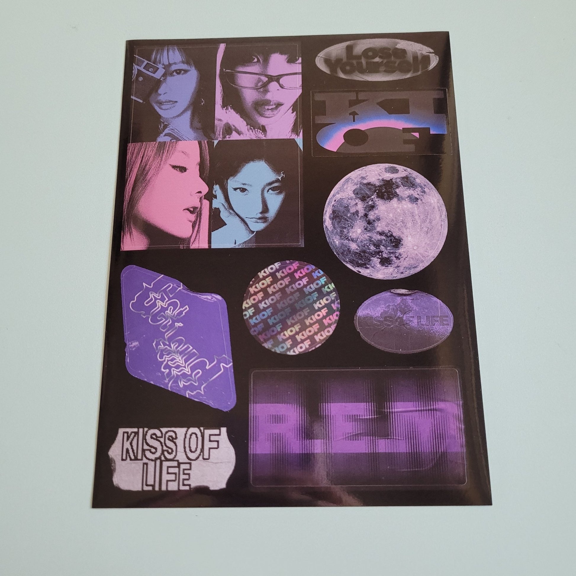 Kiss Of Life - Lose Yourself Stickers - KPop Idol