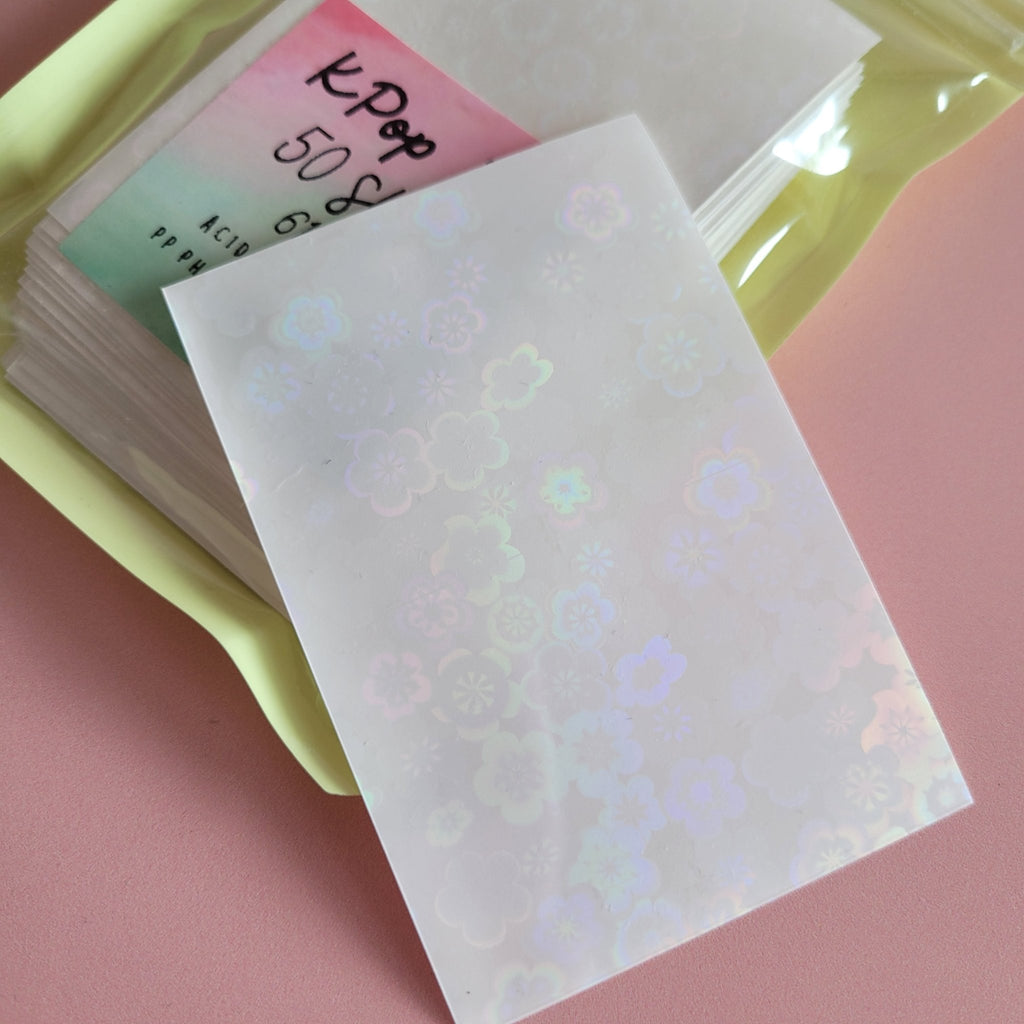KPop Idol 50 Coloured Sleeves - Marshmallow Blossom - KPop Idol
