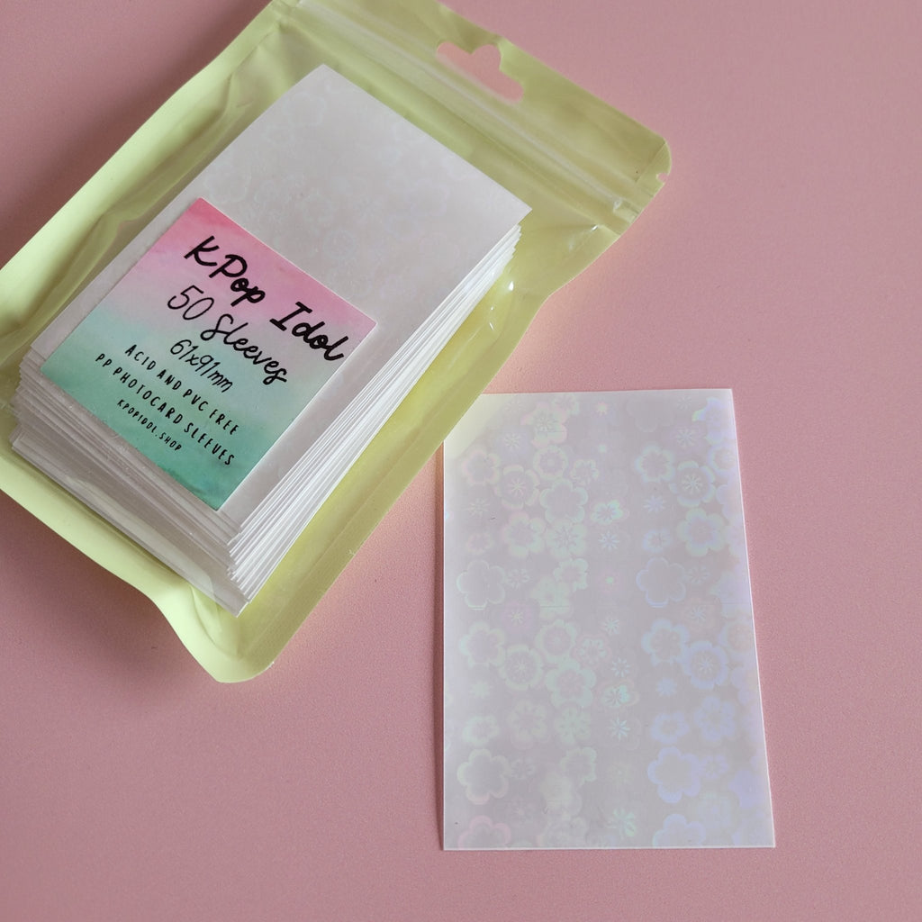 KPop Idol 50 Coloured Sleeves - Marshmallow Blossom - KPop Idol