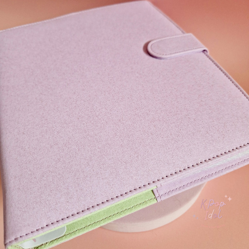 KPop Idol A5 Candy Coloured Glitter Binders - KPop Idol