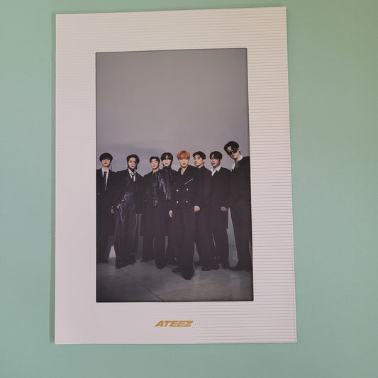 Ateez Golden Hour Photo in Frame