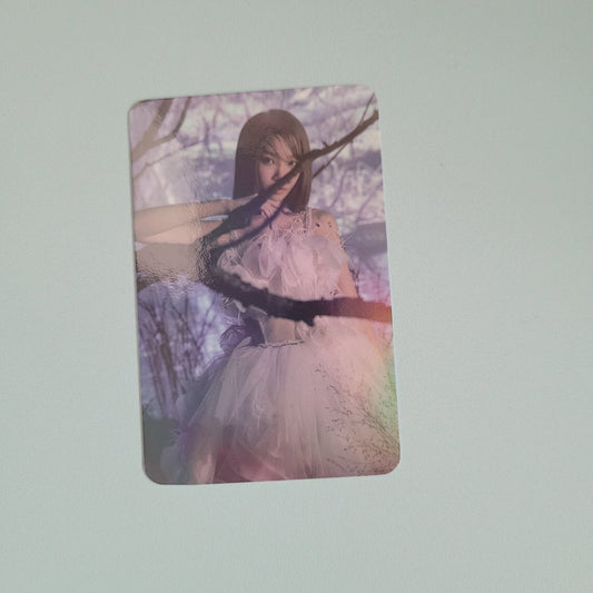 Le Sserafim Easy Holographic POB Photocard: Music Korea - Chaewon - KPop Idol